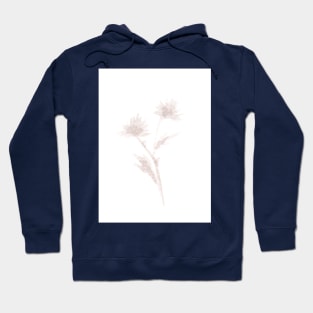 Flowers, plant, nature. Watercolor, art decoration, sketch. Illustration hand drawn modern painting Hoodie